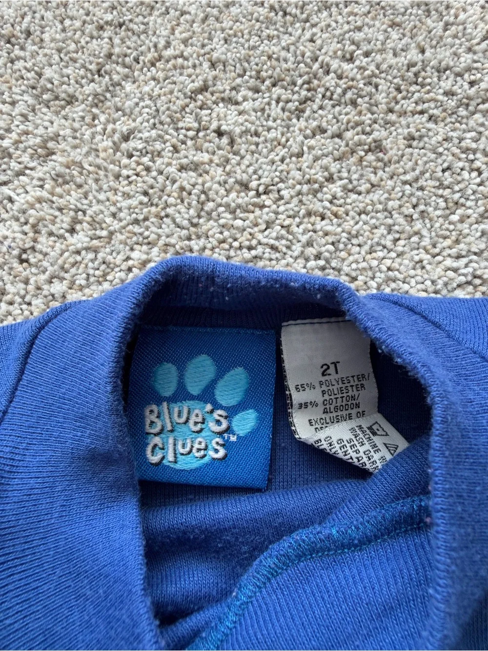 Blue’s Clues soft blue